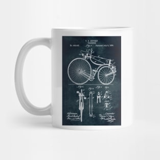 Velocipede patent Mug